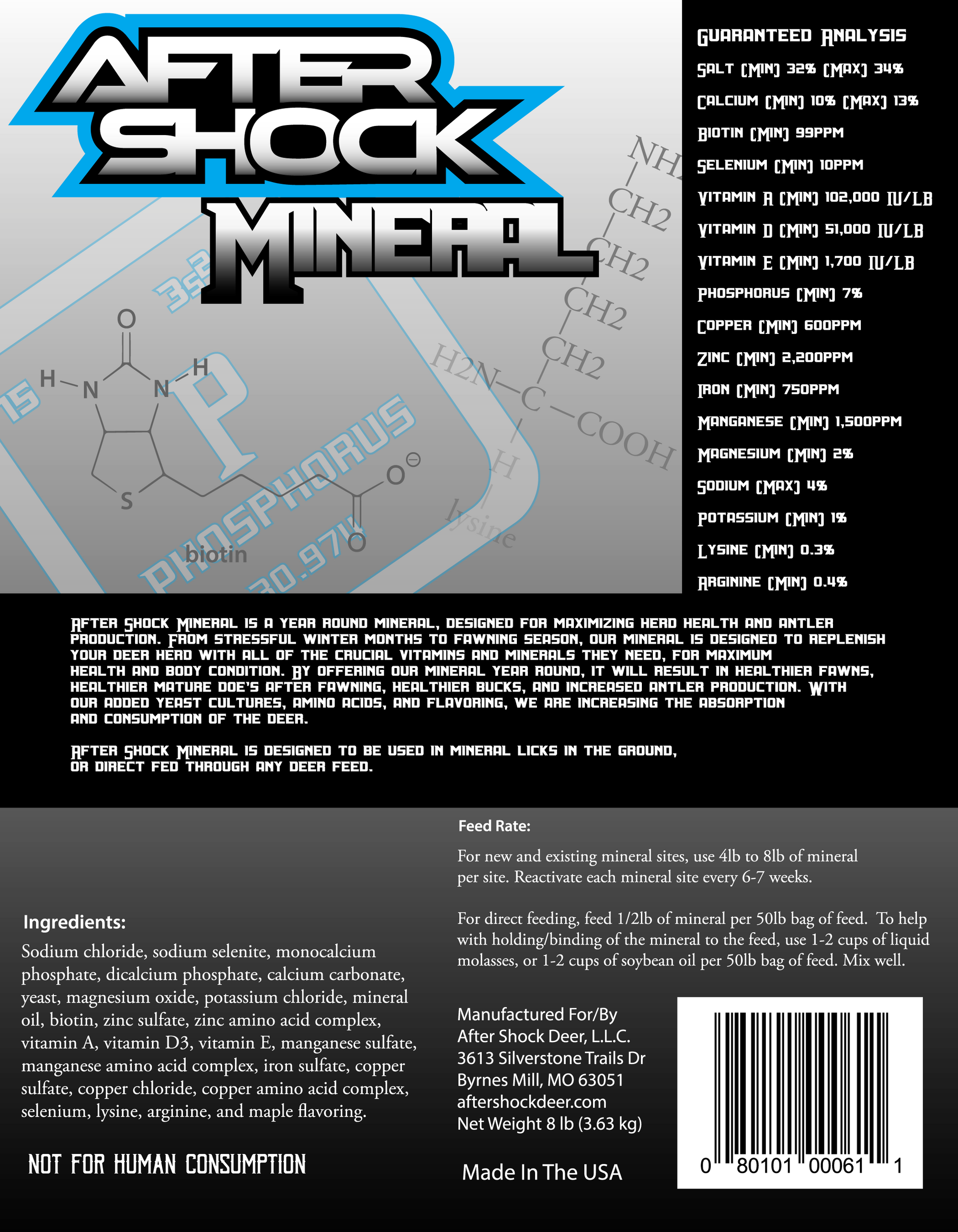 8LB Mineral (Maple Flavored)