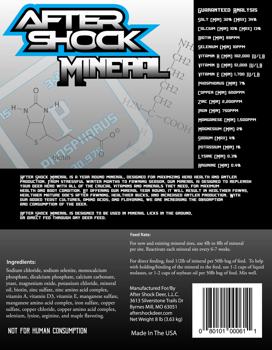 8LB Mineral (Maple Flavored)